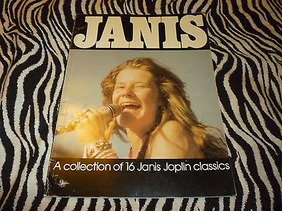 Janis Joplin Rare Vintage Sheet Music Book - In Good Condition!!! • $108