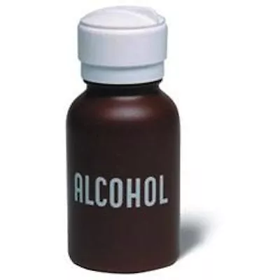 New Alcohol Dispenser 8 Oz Pump Top Brown Labeled Menda  • $9.69