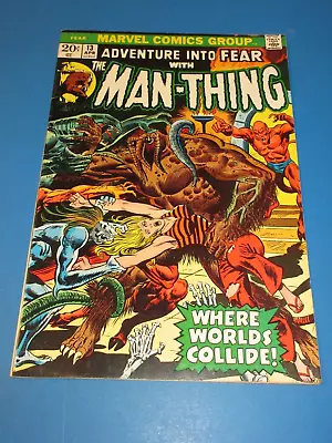 Adventures Into Fear #13 Bronze Age 1st Nexus Key FVF Beauty Wow Man-Thing • $3.99