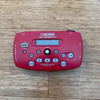 Boss VE-5 Vocal Performer - Red No Chords • $200