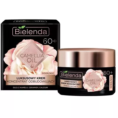 Bielenda Camellia Oil Luxurious Rebuilding Face Cream Concentrate 60+ 50ml • £8.99