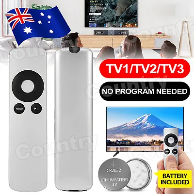 $5.95 • Buy Upgraded Replacement Universal Infrared Remote Control For Apple TV1/TV2/TV3