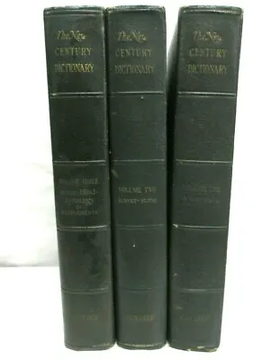 The New Century Dictionary Of The English Language Vintage 1929 Vintage Set • $49.99