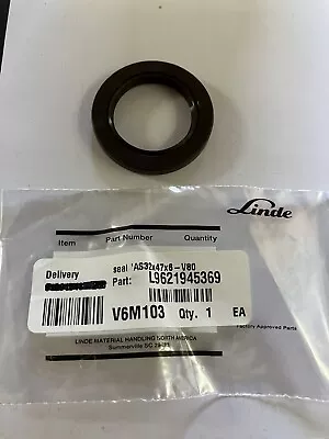 Linde / Baker Forklift Replacement Shaft Seal - Part # 9621945369 Or L9621945369 • $21.99