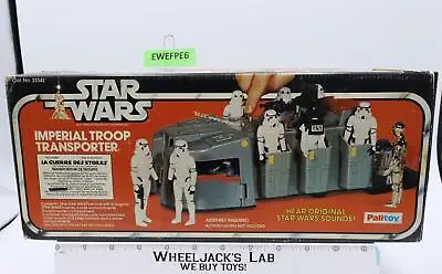 Imperial Troop Transporter W/ Poster Star Wars 1979 Palitoy Vehicle NEW MIB • $576.24