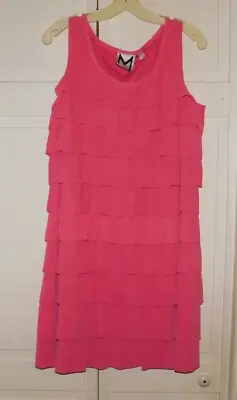 Womens Preowned Marc Bouwer Pink Dress Size Medium • $19.95