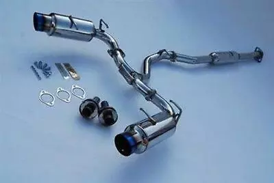 Invidia 60mm N1 Ti-Tip Cat- Back Exhaust For 12 Scion FRS/BRZ -HS12SSTGTT • $758.87