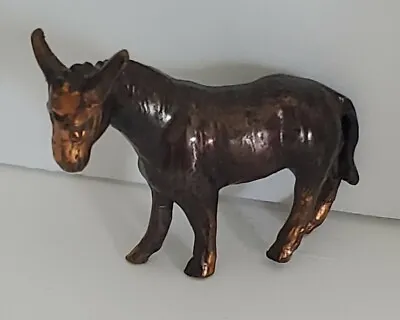 $39.90 • Buy Vintage Minature Bronze Donkey Burro Mule