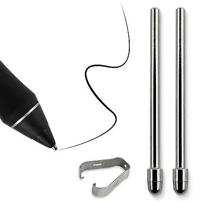 Titanium Alloy Fine Pencil Nibs Compatible With Wacom Pro Pen 2 No Wear Out R • $22.99