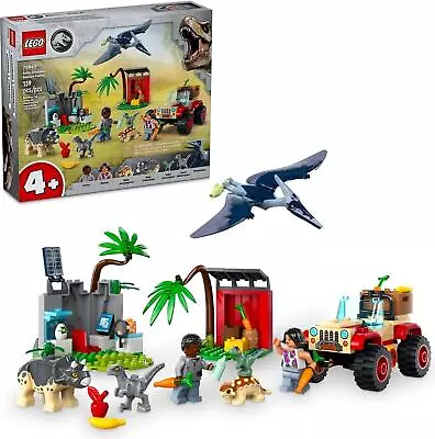 LEGO 76963 Baby Dinosaur Rescue Center - Jurassic World 4+ From Tates Toyworld • $47