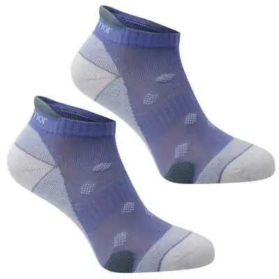 4 Pair Ladies Karrimor Running Socks Low Rise Trainer Gym Anti Odour Size 4-8 UK • £22.04