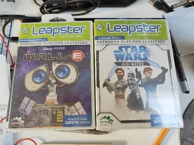 Leapfrog Leapster Learning Game Star Wars Jedi Math & WALL-E - Sealed  • £12.99