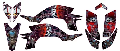 Fits YFZ450 2003 2004 2005 2006 2007 2008 Yamaha Graphic Decal Kit Stickers • $127.40