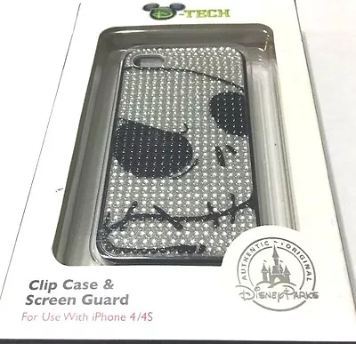 Disney Parks D-Tech Jack Skellington Bling Rhinestone IPhone 4/s Case Holder • $44.95