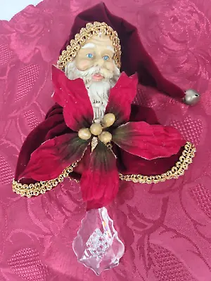 Christmas Ornament Vintage Santa Head ?Mark Roberts? Made In Taiwan R.O C. Used • $12.86