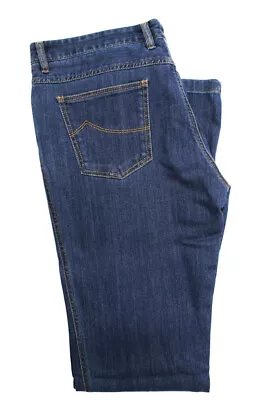 $62.01 • Buy Domenico Vacca Mens Classic Rise Slim Leg Jeans Medium Wash Cotton Size 56