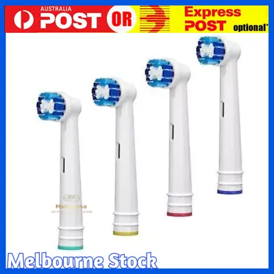 $4.95 • Buy Generic Oral B Braun Compatible Electric Toothbrush Replacement Heads Brush 4pcs