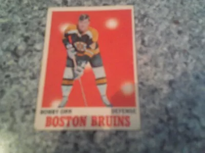 Bobby Orr Vintage 1970-71 Hockey Card-clean! • $15.99