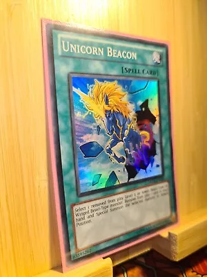 Yugioh Single Unicorn Beacon DREV EN055 Super Rare UNL NM • £1.49