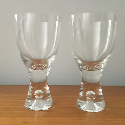 $60 • Buy 2 Iittala Tapio  Wirkkala Bubble Glasses