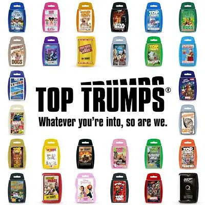 Top Trumps Card Games - Direct From The Manufacturer - Brand New 2023 Editions • £8