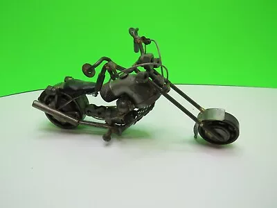 Steam Punk Art Nuts And Bolts Motorcycle/Chopper Metal Folk Art Sculpture. • $50