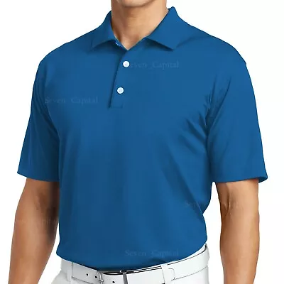 Men's Polo Shirt Dri-Fit Golf Sports Cotton T Shirt Jersey Casual Short Sleeve • $10.99