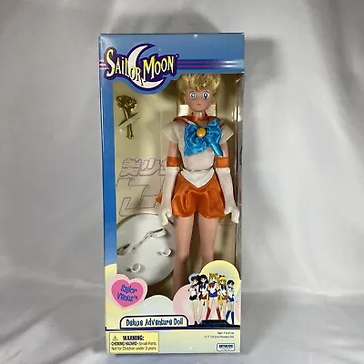 Sailor Moon: Sailor Venus 11.5 Inch Deluxe Adventure Doll Irwin 2000 Vintage NEW • $286.58