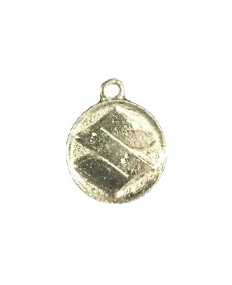 F VINTAGE SUZUKI SILVER TONE NECKLACE PENDANT JEWELRY BIKER MOTO CROSS 80's WOW • $5.99