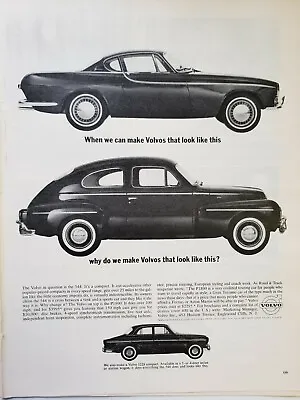 Lot Of 3 Vintage 1964 Volvo P1800 Ads 122S • $34.99