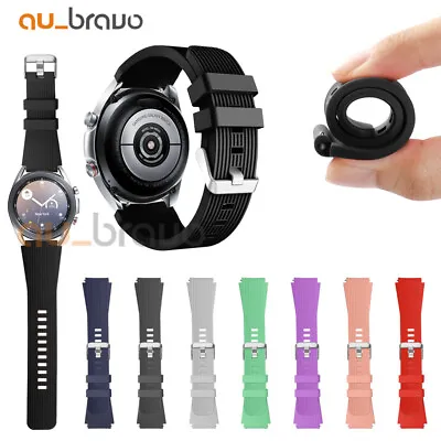 For Samsung Galaxy Watch 46mm S3 Watch3 Silicone Replacement Bracelet Strap Band • $5.99