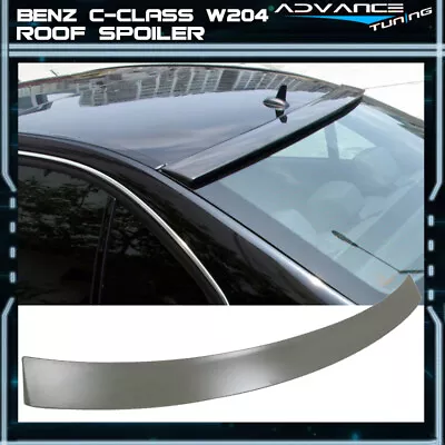 08-14 Benz C-Class W204 Sedan 4Door OE Style Unpainted Rear Roof Spoiler ABS • $56.99