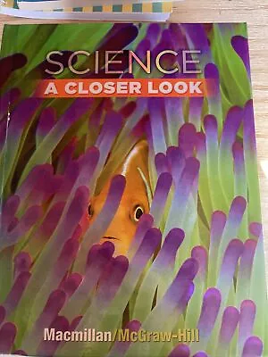 Science - Grade 3: A Closer Look Not-available 9780022841362 • $8.14