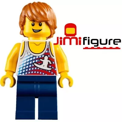 NEW LEGO Minifigure Surfer Man 31079 Creator Sunshine Van TWN314 Genuine • $9.95