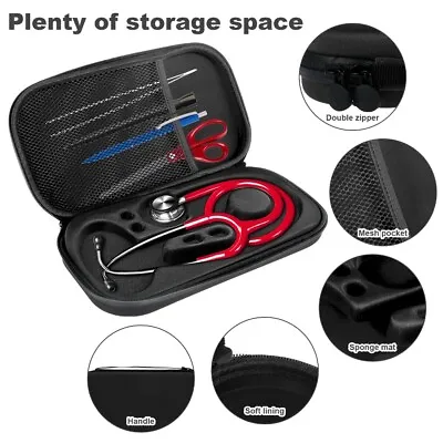 EVA Medical Equipment Package Shockproof Zipper Pocket Storage Bag  Home • £10.96
