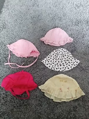 Baby Girls Summer Hats • £1.20