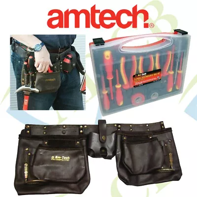 Electrician Tool Set Case 1000vac/1500vdc Insulated En60900 & Work Tool Belt • £44.99
