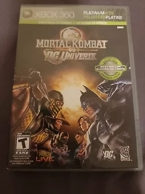 $3.70 • Buy Mortal Kombat Vs. DC Universe - XBOX 360