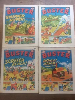 £15.99 • Buy Joblot Vintage BUSTER Comics 1970s UK July 1976 Very Good Condition