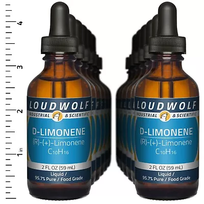 D-Limonene 24 Fl Oz Total (12 Bottles) Food Grade Liquid USA SELLER • $144.36