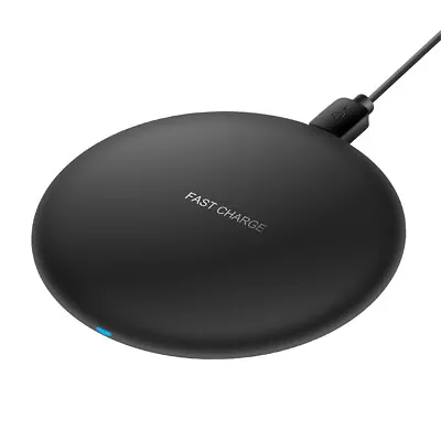 Wireless Fast Charger Charging Pad Dock For Samsung IPhone Android Cell Phone • $9.99