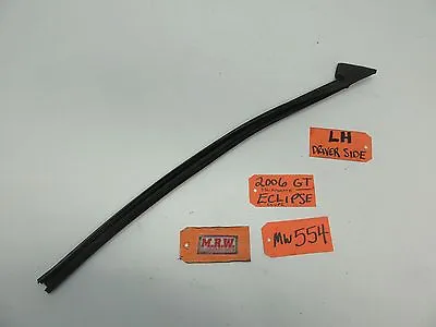 DOOR GLASS RUBBER SEAL TRACK WINDOW VENT WING CORNER DOOR PANEL LH Fits ECLIPSE • $39.94