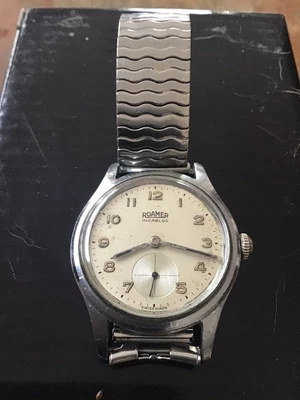$79 • Buy Vintage ROAMER INCABLOC “SWISS MADE” Wrist Watch