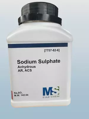 Sodium Sulfate [Na2SO4]  ACS 99+% Certified 500 Grams  - 1Lb • $15.50