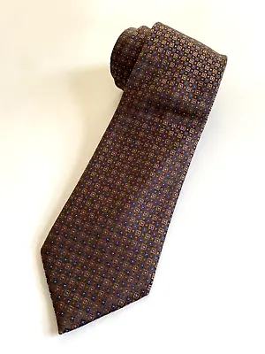 Men's Canali Silk Tie Woven Made In Italy • $29.95