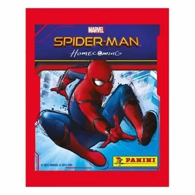 Panini Marvel Spiderman Homecoming Stickers Complete Set • £30