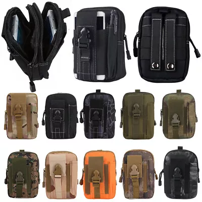 Tactical Molle Pouch Belt Waist Pack Military Fanny Bag Phone Pouch Storage Bag • $9.99