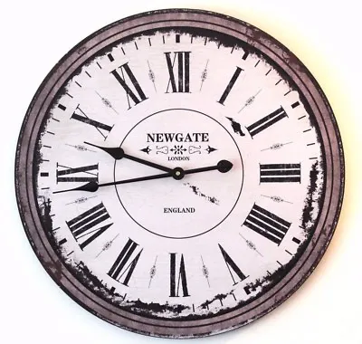 Large 60cm Wall Clock Interior Decoration Home Cafe Bar Hotel Office Gift 24inch • £26.99