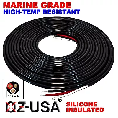 3-Wire 30 Ft 14 AWG Insulated Cable UTV Truck Boat Electrical Marine Harness 12v • $34.99