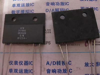 1x 317990 0R3000 0.1% Vishay High Precision Current Sensing Resistors With • $20